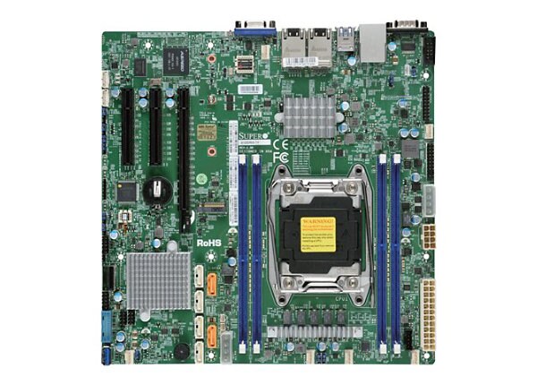 SUPERMICRO X10SRM-TF - motherboard - micro ATX - LGA2011-v3 Socket - C612