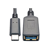 Tripp Lite USB 3.1 Gen 1 5 Gbps Cable USB Type-C USB-C to USB Type A M/F 6"
