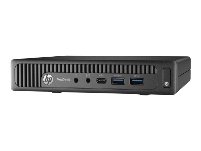 HP ProDesk 600 G2 - mini desktop - Core i3 6100T 3.2 GHz - 8 GB - 500 GB - US