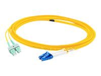 Proline 2m LC (M) to ASC (M) Yellow OS2 Duplex Fiber OFNR Patch Cable