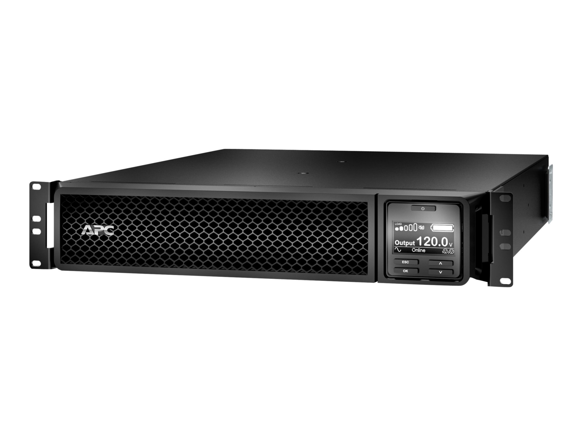 APC Smart-UPS On-Line, 2200VA, Rackmount 2U, 120V, 6x 5-20R+1x L5-20R NEMA