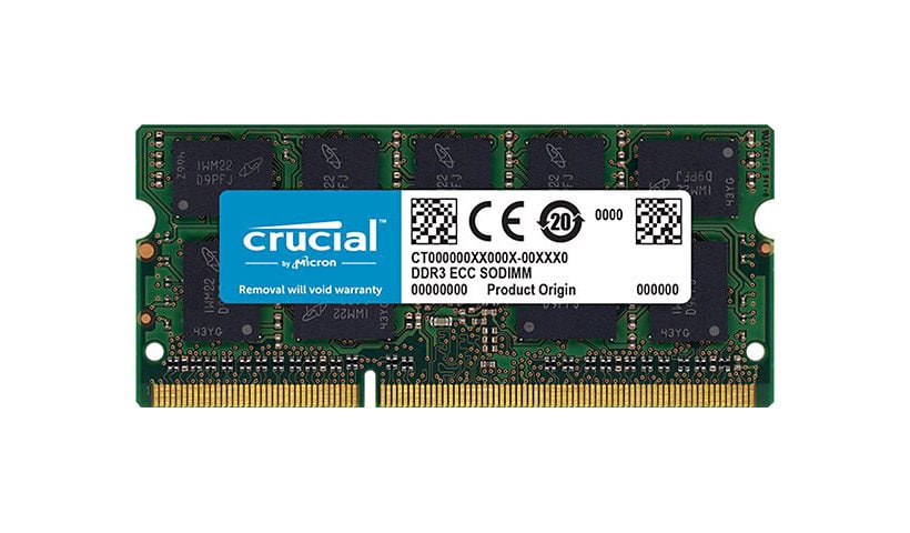 Crucial - DDR3L - 4 GB - SO-DIMM 204-pin - unbuffered