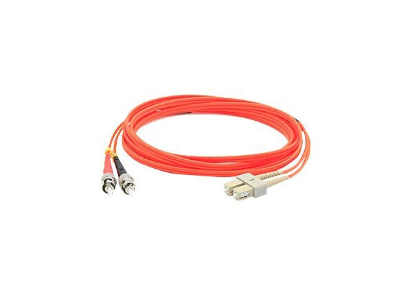 AddOn 3m LC to ST OM1 Orange Patch Cable - patch cable - 10 ft - orange