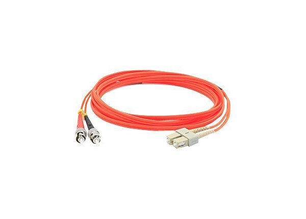 AddOn 5m LC to ST OM1 Orange Patch Cable - patch cable - 16.4 ft - orange