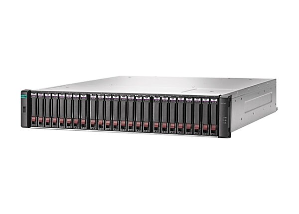 HPE Modular Smart Array 2042 SAN Dual Controller SFF Storage - hard drive array