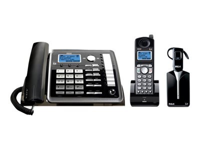 RCA ViSYS 25270RE3 - corded/cordless - answering system with caller ID/call waiting