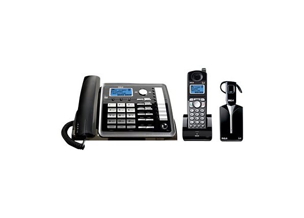 RCA ViSYS 25270RE3 - corded/cordless - answering system with caller ID/call waiting