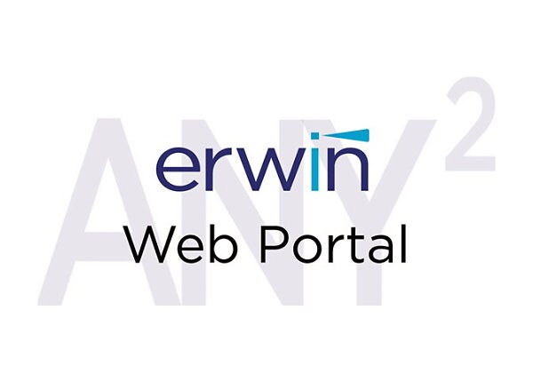 erwin Web Portal Standard Edition (v. 9.6) - license + 1 Year Enterprise Maintenance