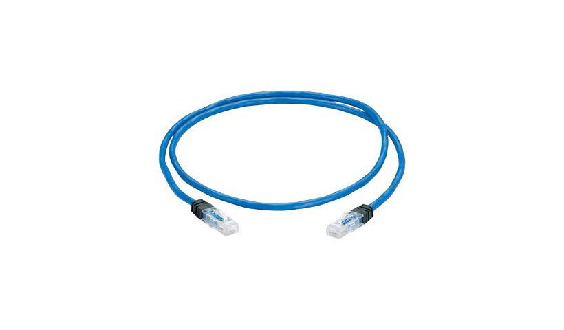 Panduit PanZone Cable Assemblies - patch cable - 15 ft - blue