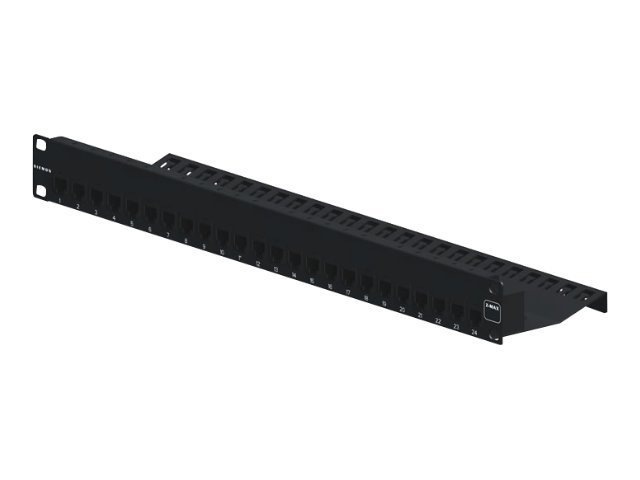 Siemon Z-MAX 6A Shielded Loaded - patch panel - 1U - 19"