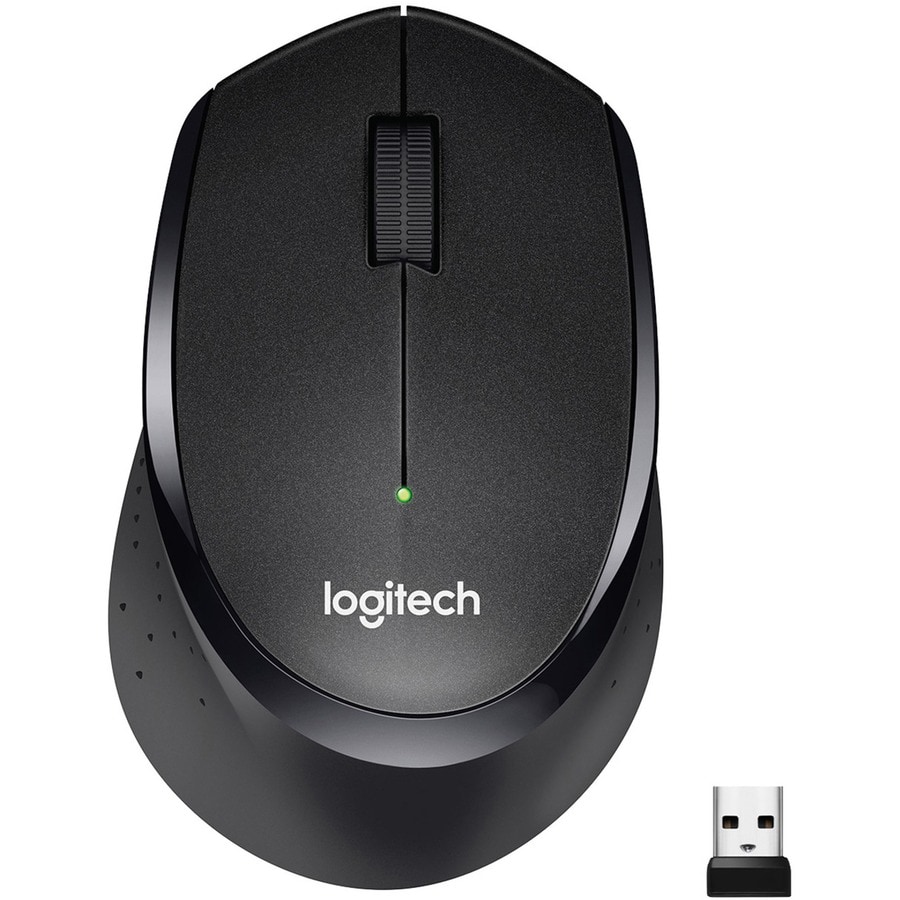 Logitech M330 SILENT PLUS - mouse - 2.4 GHz - black