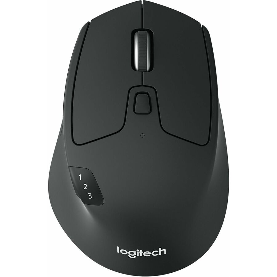 Thumbnail 2 of 12 for Logitech M720 Triathlon Multi-Device Wireless Mouse, Bluetooth, USB Unifying Receiver, 1000 DPI, 8 Buttons, Black