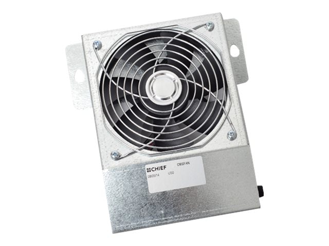 Chief Plenum Rated Fan Kit - Silver