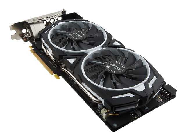 MSI GTX 1080 ARMOR 8G OC - graphics card - GF GTX 1080 - 8 GB - black, white