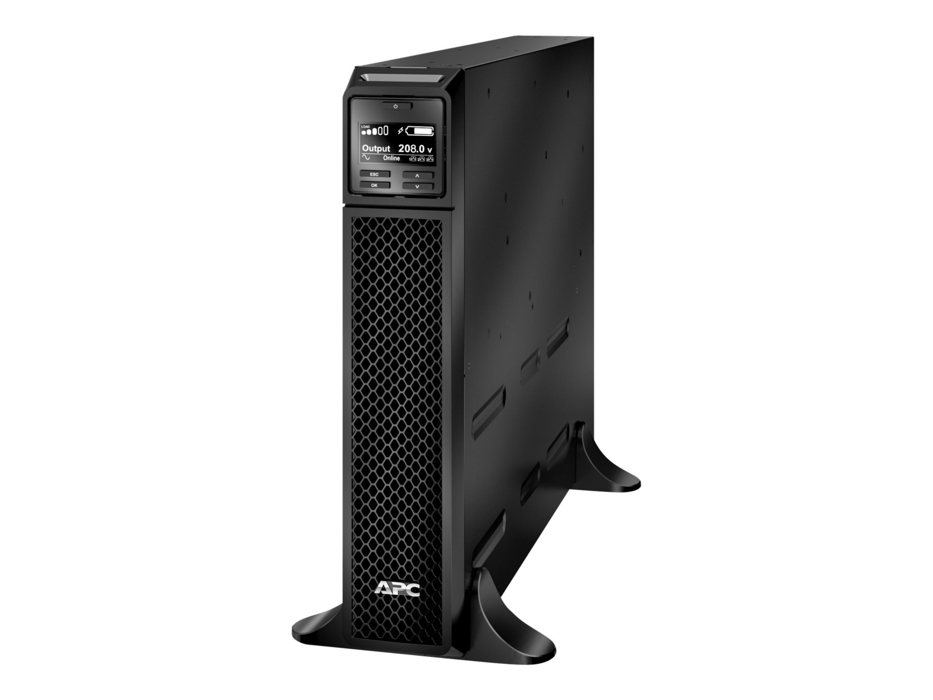 APC Smart-UPS On-Line, 3kVA, Tower, 208V, 2x L6-20R+1x L6-30R NEMA outlets,
