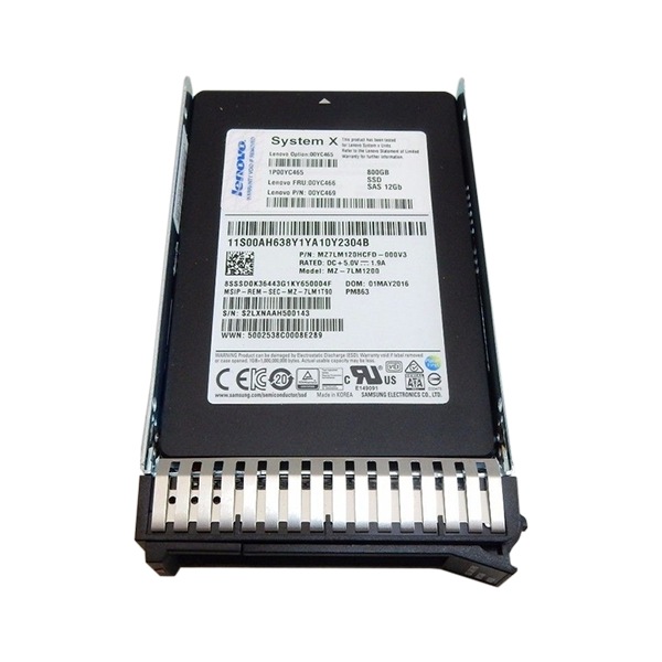 Lenovo Gen3 Enterprise Mainstream - solid state drive - 800 GB - SAS 12Gb/s