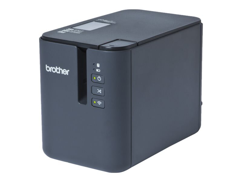 Brother P Touch Pt P900w Label Printer B W Thermal Transfer Ptp900w Thermal Printers Supplies Cdw Com