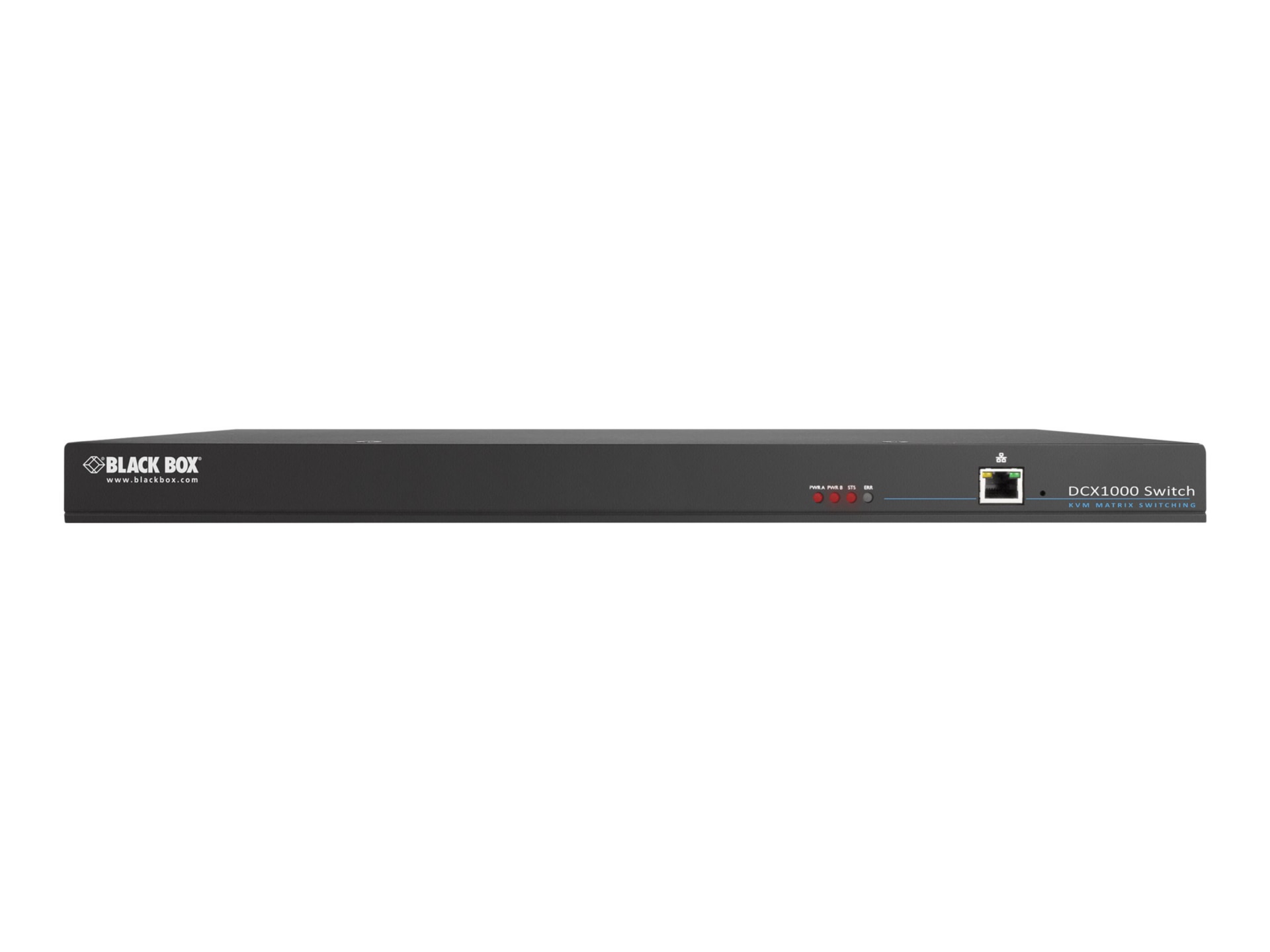 Black Box DCX Digital KVM Matrix Switch 10-Port - KVM switch - 10 ports - rack-mountable