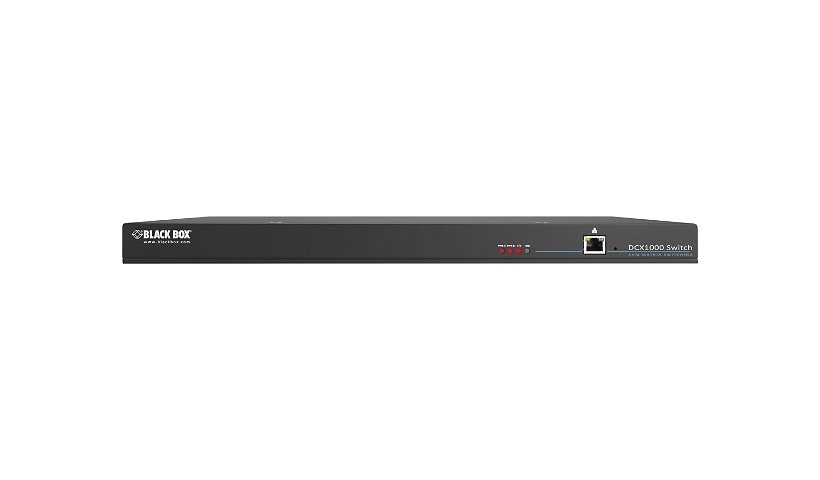 Black Box DCX Digital KVM Matrix Switch 10-Port - KVM switch - 10 ports - rack-mountable