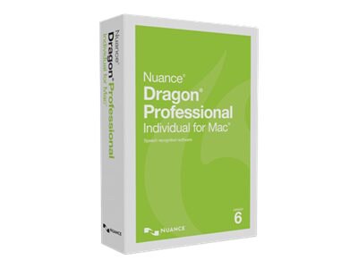 NUANCE DRAGON PRO INDIV MAC DVD
