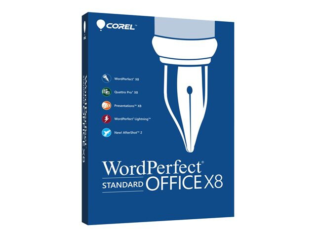 WordPerfect Office X8 Standard Edition - box pack - 1 user