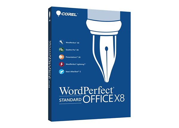 WordPerfect Office X8 Standard Edition - box pack - 1 user