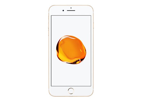 Apple iPhone 7 Plus - gold - 4G LTE, LTE Advanced - 256 GB - GSM - smartphone
