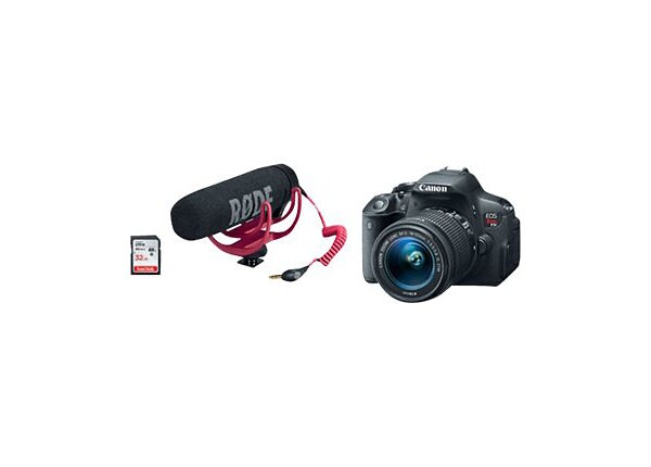 Canon EOS Rebel T5i - Video Creator Kit - digital camera EF-S 18-55mm IS STM lens