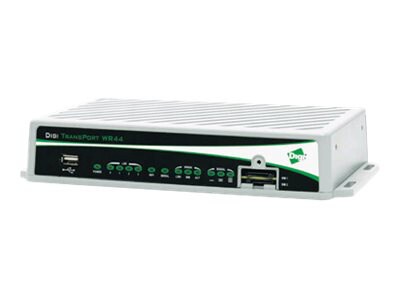 Digi TransPort WR44 R - wireless router - WWAN - 802.11b/g/n