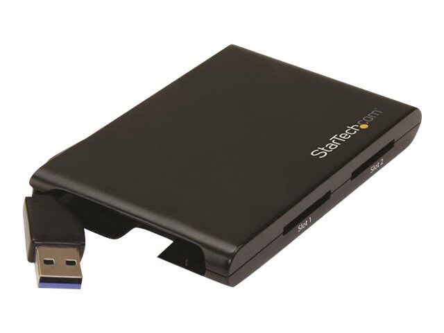 StarTech.com 2 Slot USB 3.0 SD Card Reader with UASP - SD 4.0 UHS II