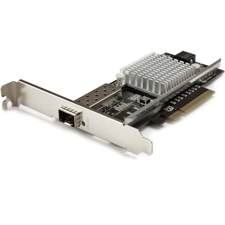 StarTech.com 1-Port 10GB SFP+ Network Card - Open SFP+ - PCIe - Intel Chip