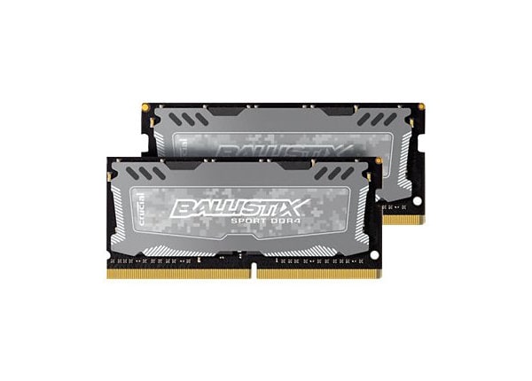 Ballistix Sport LT - DDR4 - 16 GB: 2 x 8 GB - SO-DIMM 260-pin - unbuffered