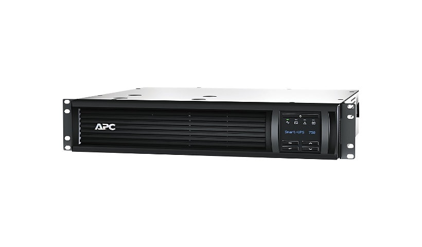 APC Smart-UPS 750VA LCD RM – UPS – 500 watts – 750 VA – avec réseau APC UPS