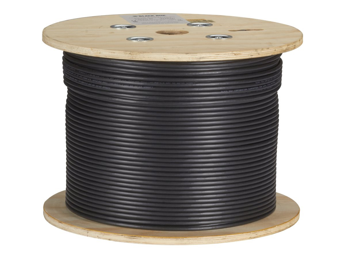 Black Box bulk cable - 1000 ft - black