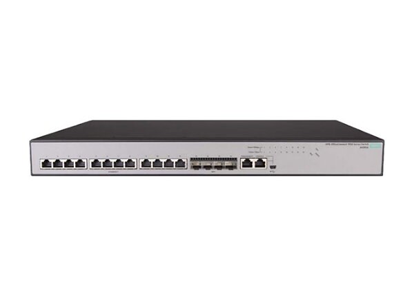 HPE OfficeConnect 1950 12XGT 4SFP+ - switch - 12 ports - desktop, rack-mountable