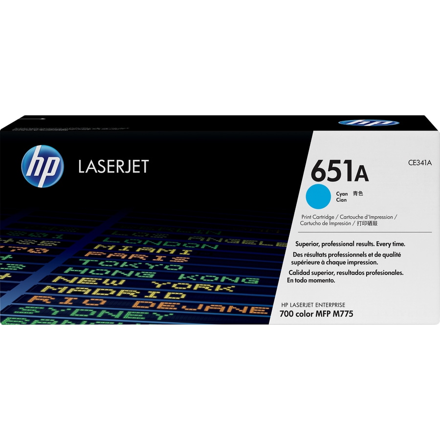 HP 651A Cyan Original LaserJet Toner Cartridge