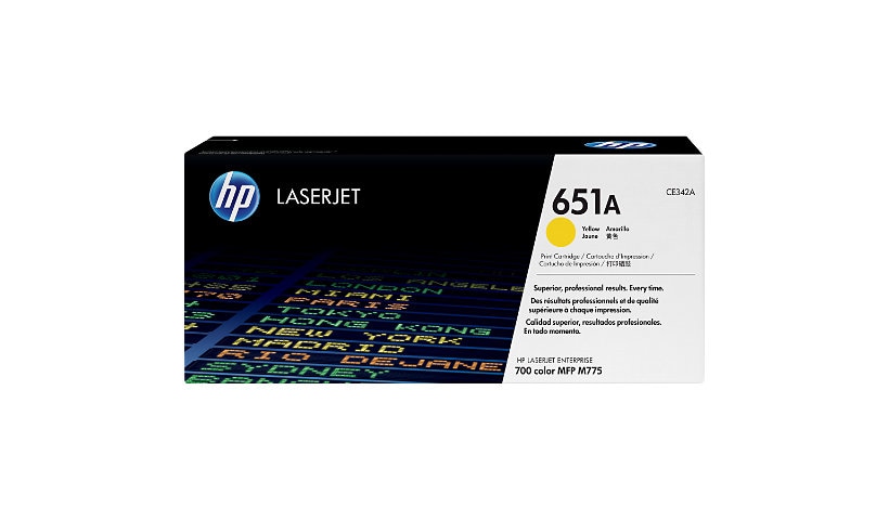 HP 651A CONTRACT TONER YELLOW