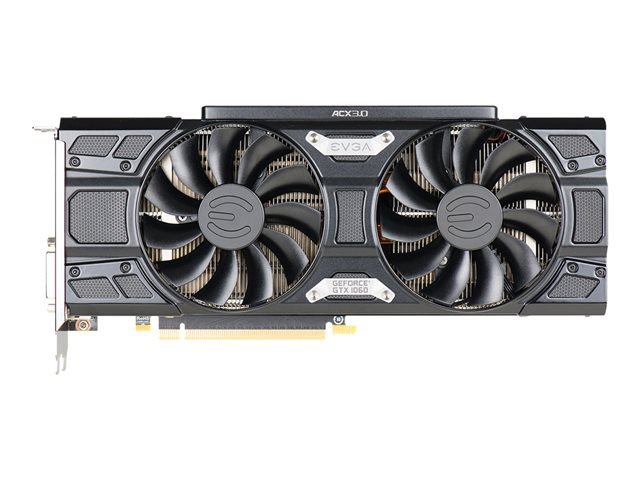 EVGA GeForce GTX 1060 FTW+ GAMING ACX 3.0 - graphics card - GF GTX 1060 - 6 GB