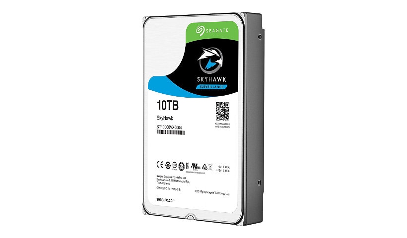 Seagate SkyHawk ST10000VX0004 - hard drive - 10 TB - SATA 6Gb/s