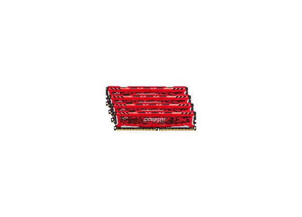 Ballistix Sport LT - DDR4 - 64 GB: 4 x 16 GB - DIMM 288-pin