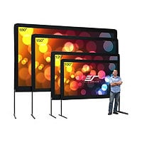 Elite Screens Yard Master Series OMS120H - projection screen with legs - 12