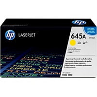 HP 645A (C9732A) Original Laser Toner Cartridge - Single Pack - Yellow - 1 Each