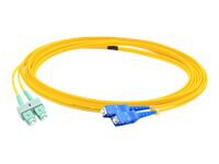 Proline 7m ASC (M) to SC (M) Yellow OS2 Duplex Fiber OFNR Patch Cable
