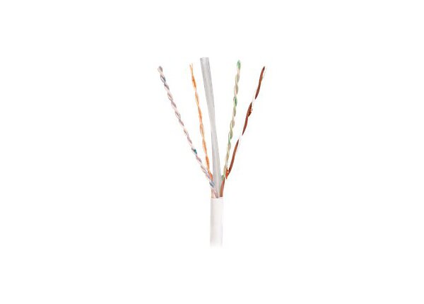 Panduit TX 6000 - bulk cable - 305 m - white