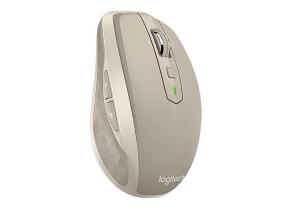 Logitech MX Anywhere 2 - mouse - Bluetooth, 2.4 GHz - stone