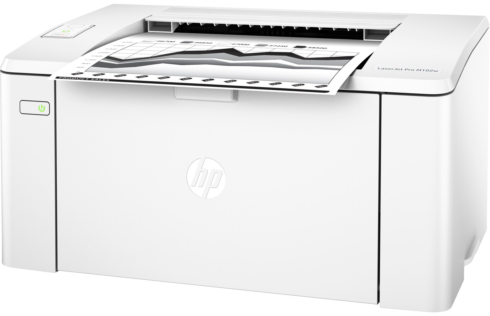 HP LaserJet Pro M102w - printer - monochrome - laser