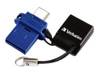 Verbatim Store 'n' Go Dual USB Flash Drive for USB-C Devices - USB flash dr