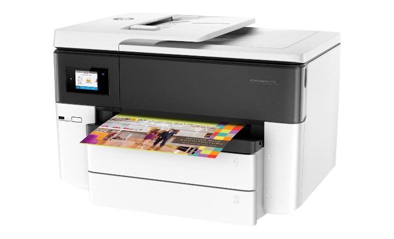 HP OfficeJet Pro 7740 Wide Format All-in-One Printer, Rated Speed