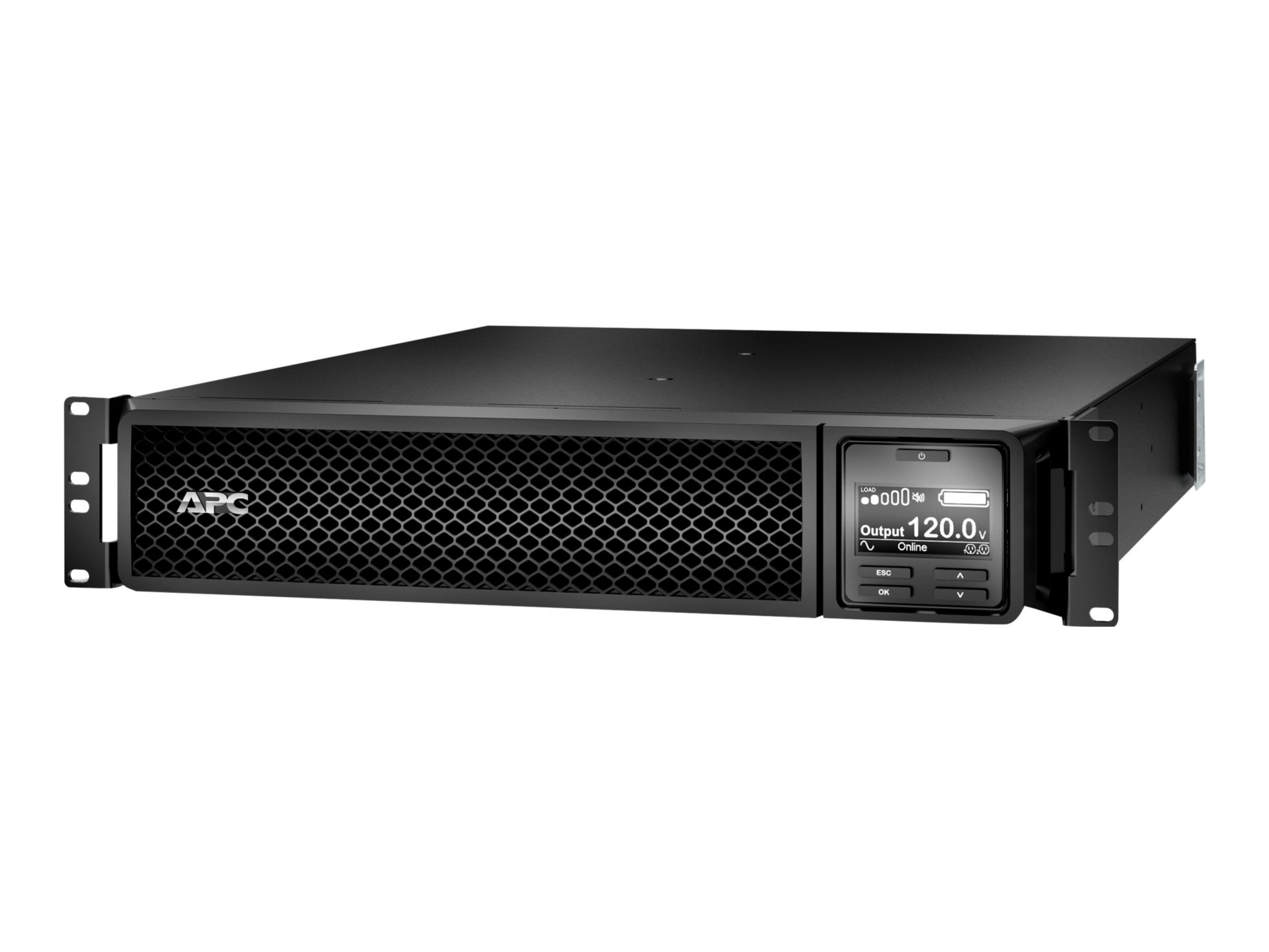 APC Smart-UPS On-Line, 3kVA, Rackmount 2U, 120V, 8x 5-20R+1x L5-30R NEMA ou