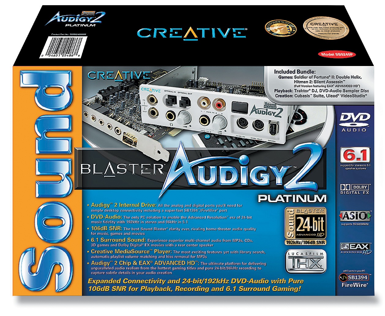 Creative Sound Blaster Audigy 2 Platinum
